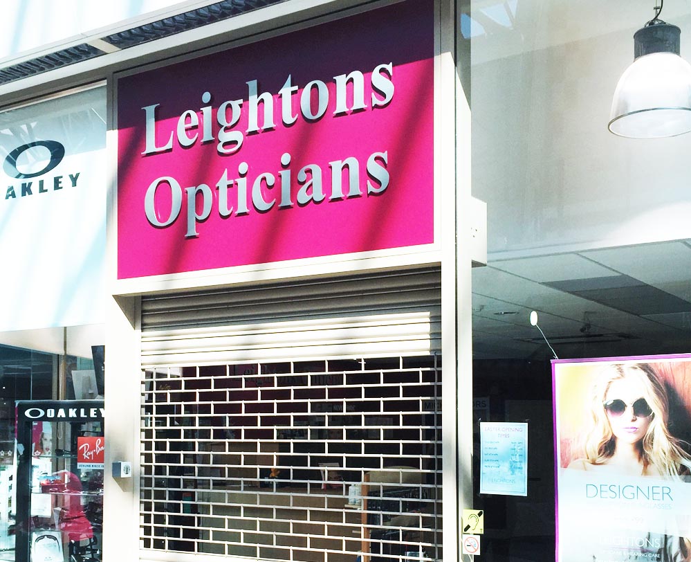 Leightons Opticians Hempstead Valley Shopping, Cafe’s & Restaurants, Gillingham, Kent